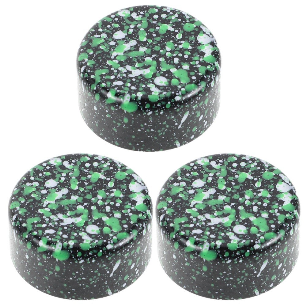 3Pcs Durable Plastic Guitar Pedal Switch Button Caps Multi Color Non Slip