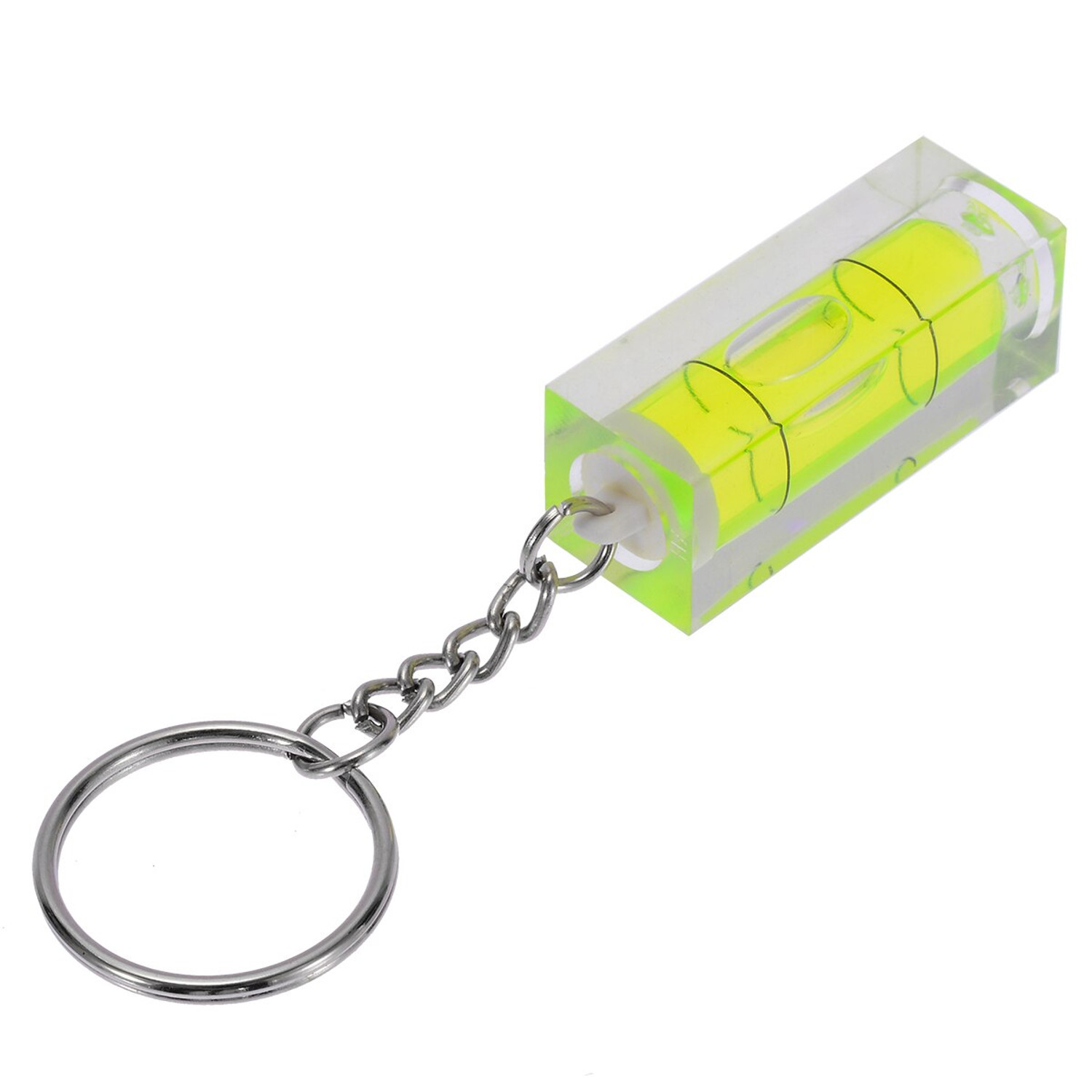 Mini Keychain Spirit Level Keyring Bubble