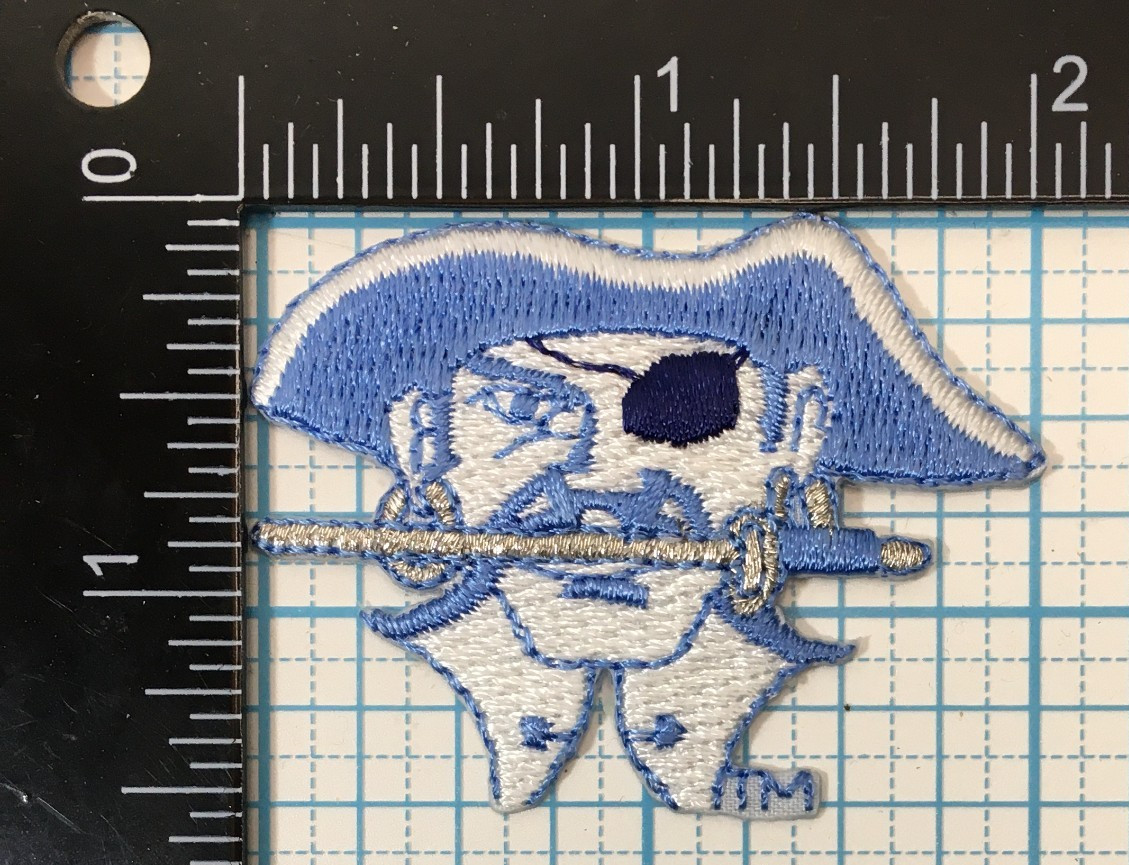 SETON HALL PIRATES NCAA COLLEGE VINTAGE 2" TEAM MASCOT LOGO PATCH SHP1