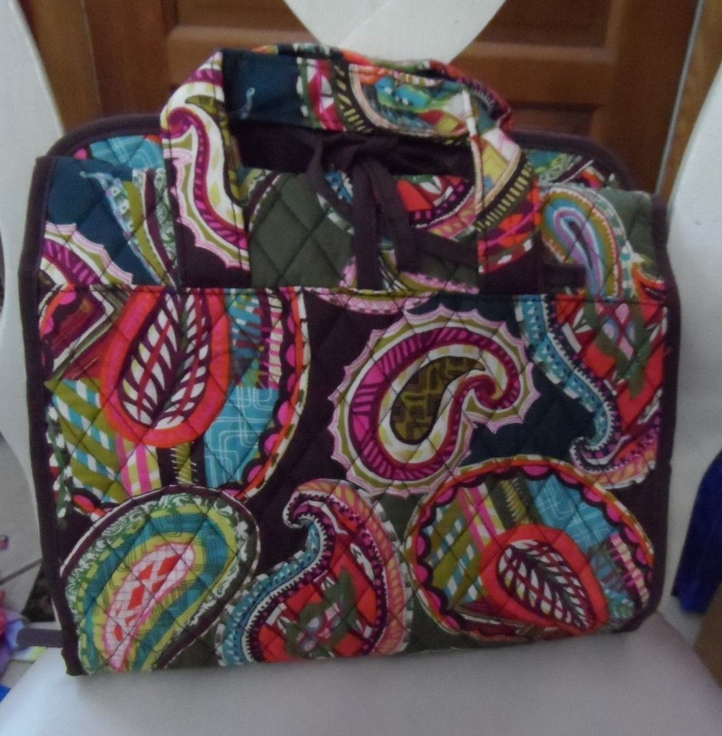 Vera Bradley hanging organizer in Heirloom Paisley Pattern
