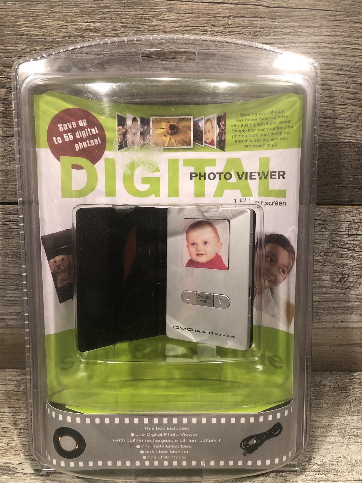 Digital Photo Viewer 1.5” LCD Screen
