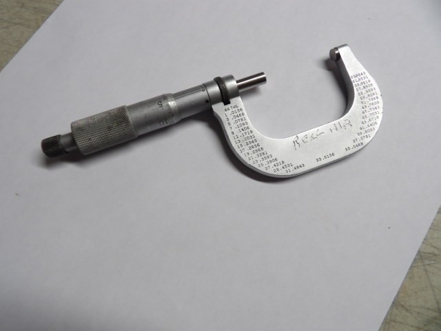 STARRETT #213-2 1-2" Micrometer Reads .0001" Used