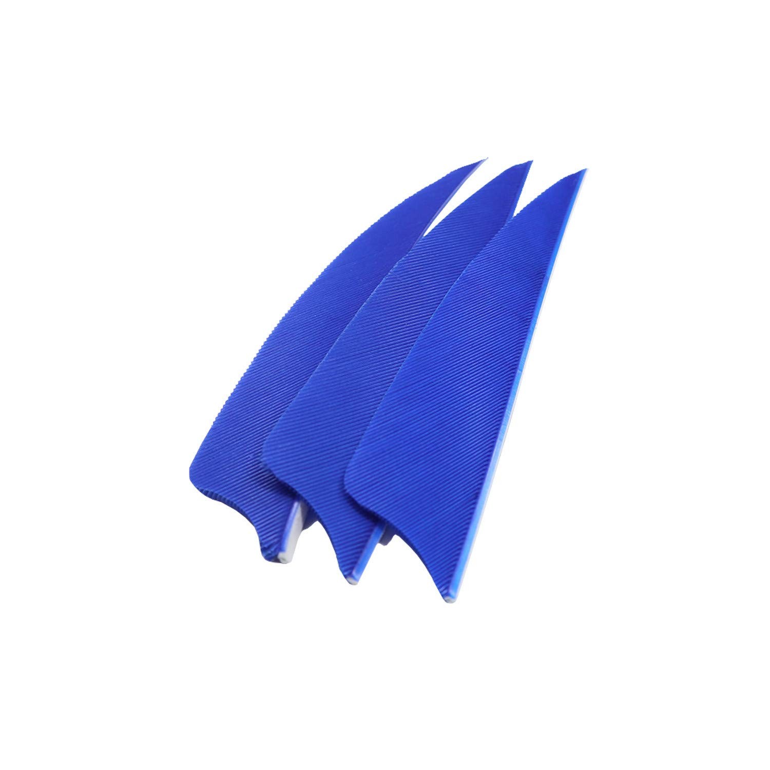 M.SJUMPPER ARCHERY Arrows 3 Inch Real Feathers Fletching with Navy Blue