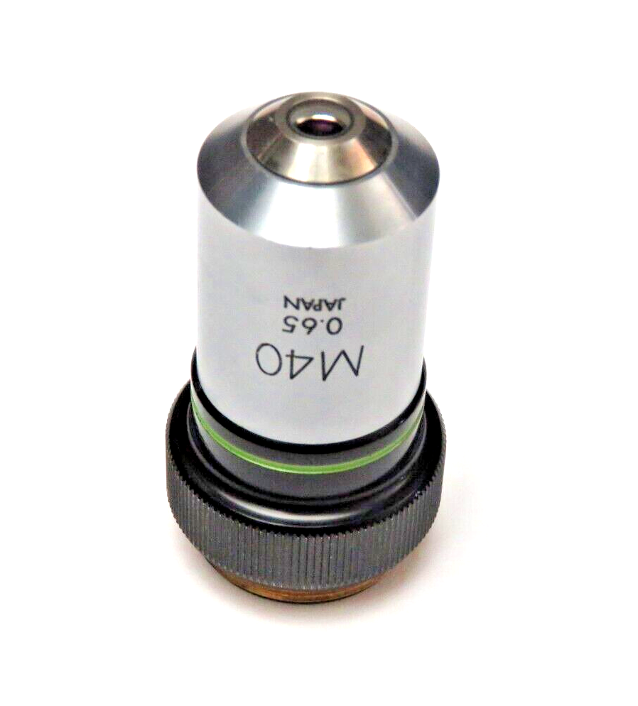 Olympus Tokyo Microscope Objective 418143 M40 0.65 Japan # 418143