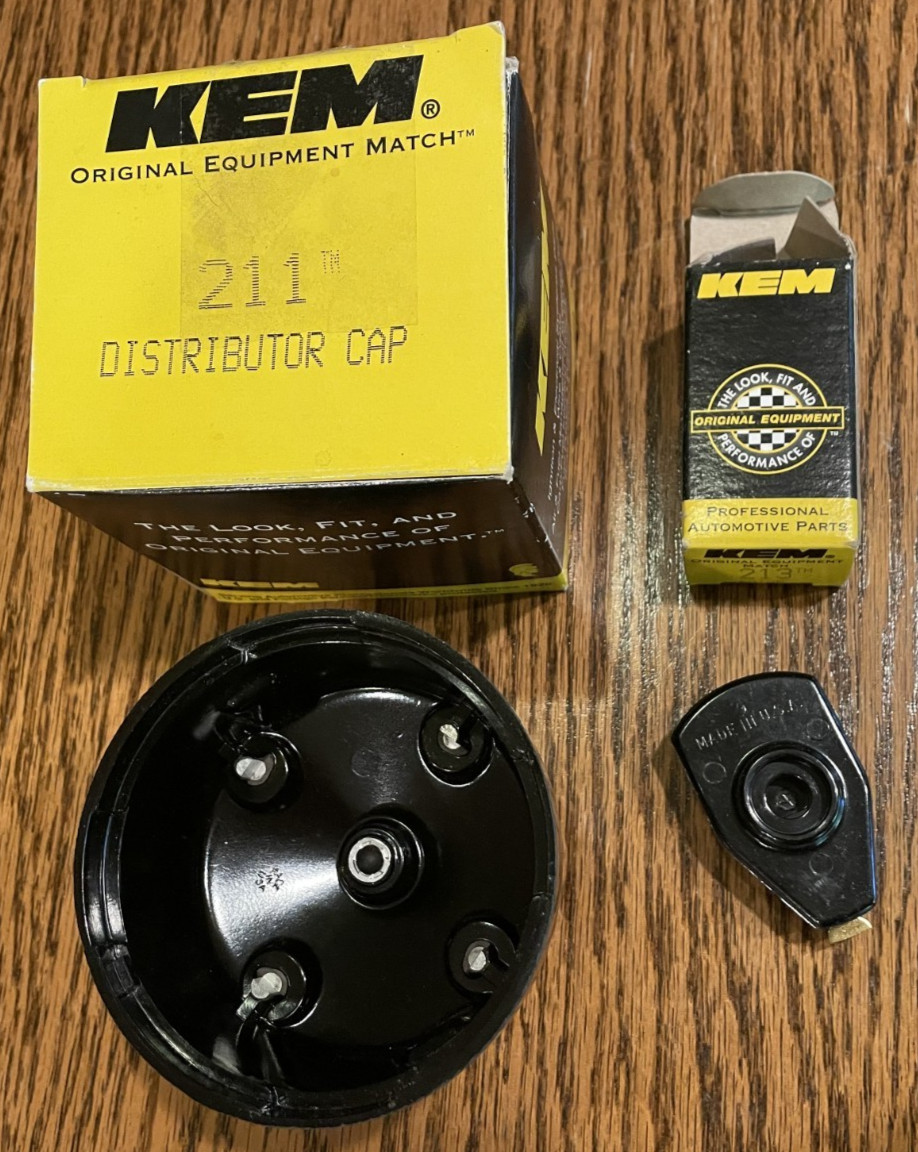 KEM 211 Distributor Cap - 213 Rotor