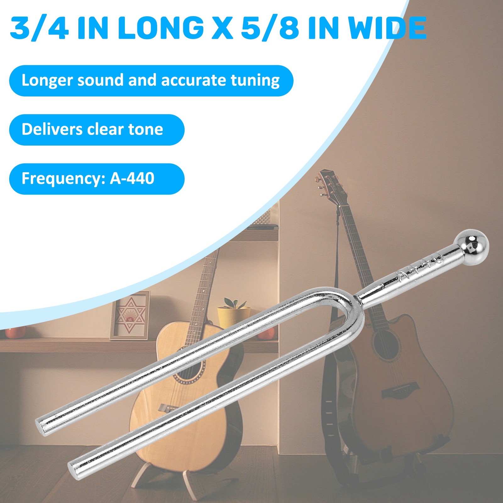 A Tuning Fork - "A" 440 Hz with Soft Case K8A39133