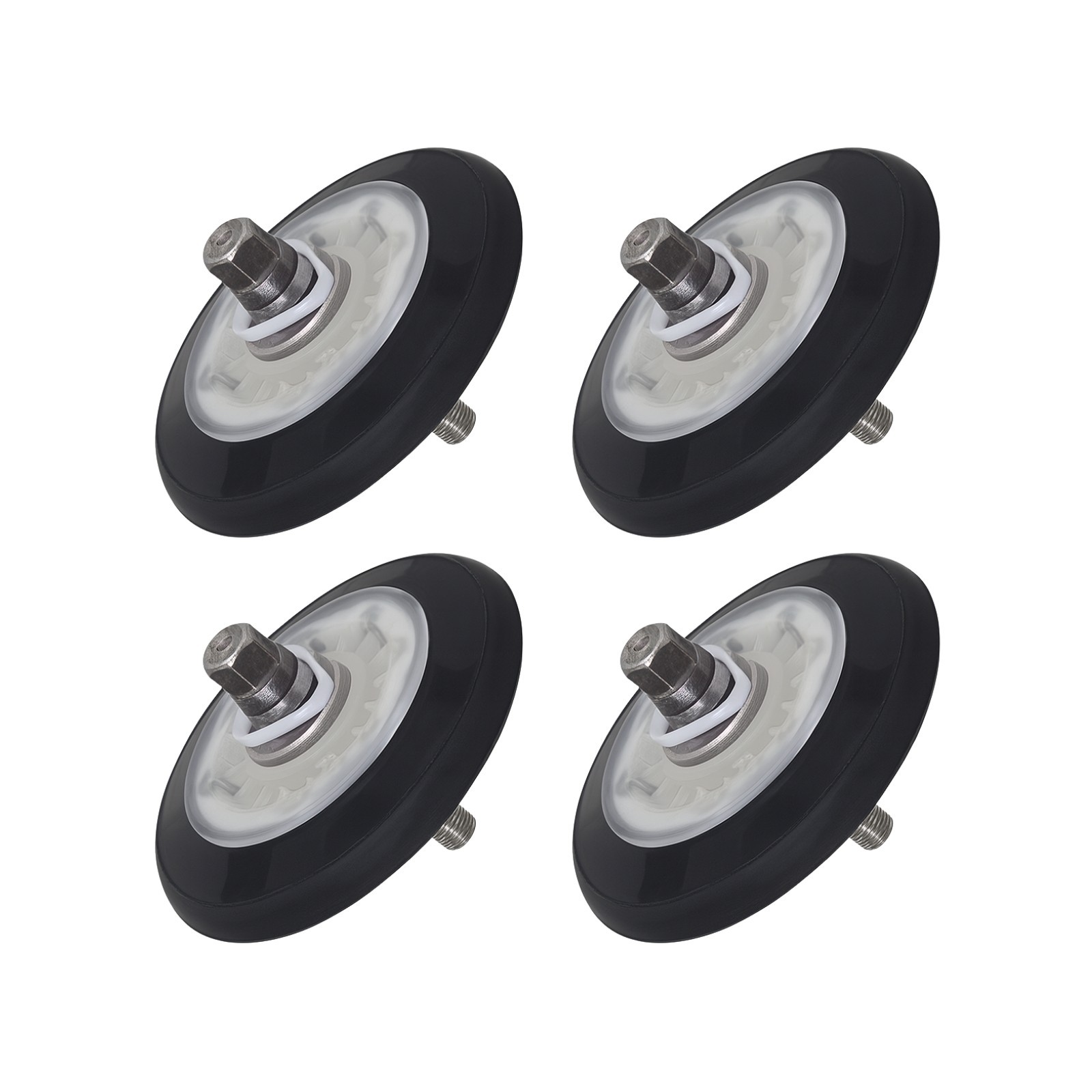 Nispira Dryer Drum Roller Kit for LG Kenmore 4581EL2002C, 4 Rollers