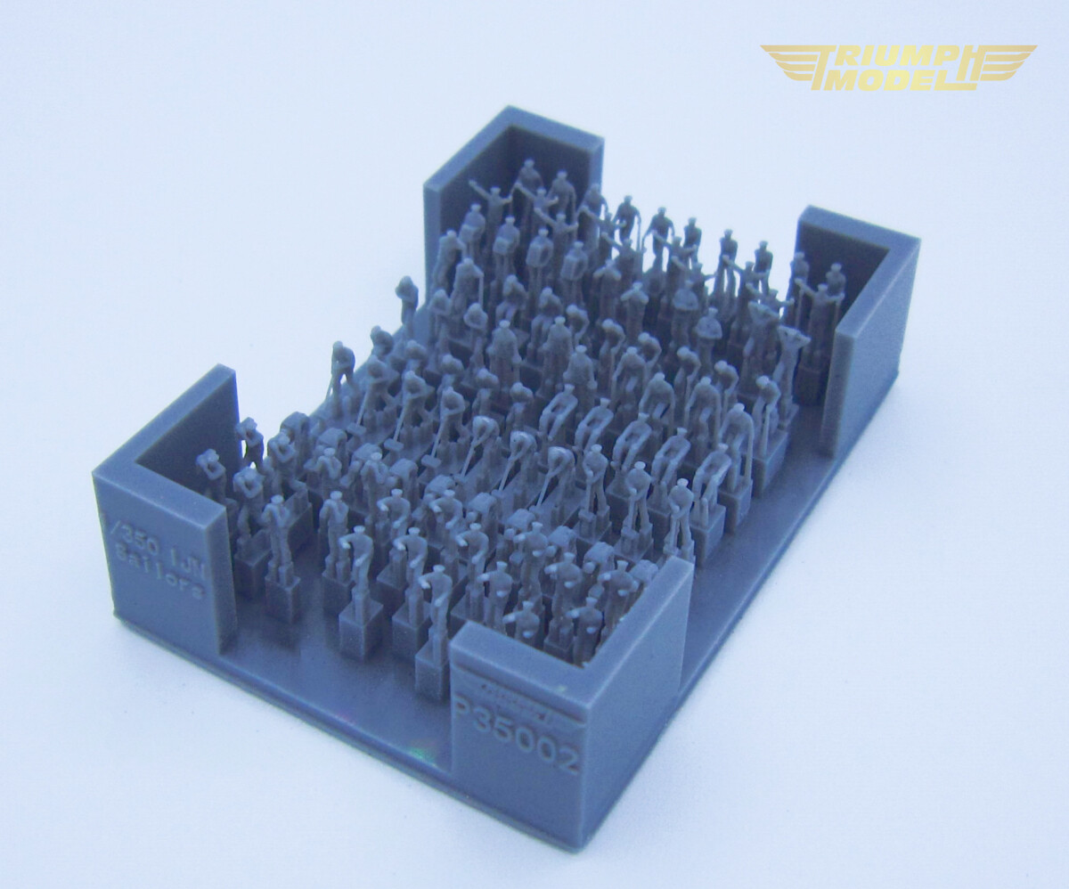 Triumph Models P35002 1/350 IJN Sailor Precision 3D Printed Model (Set of 100)