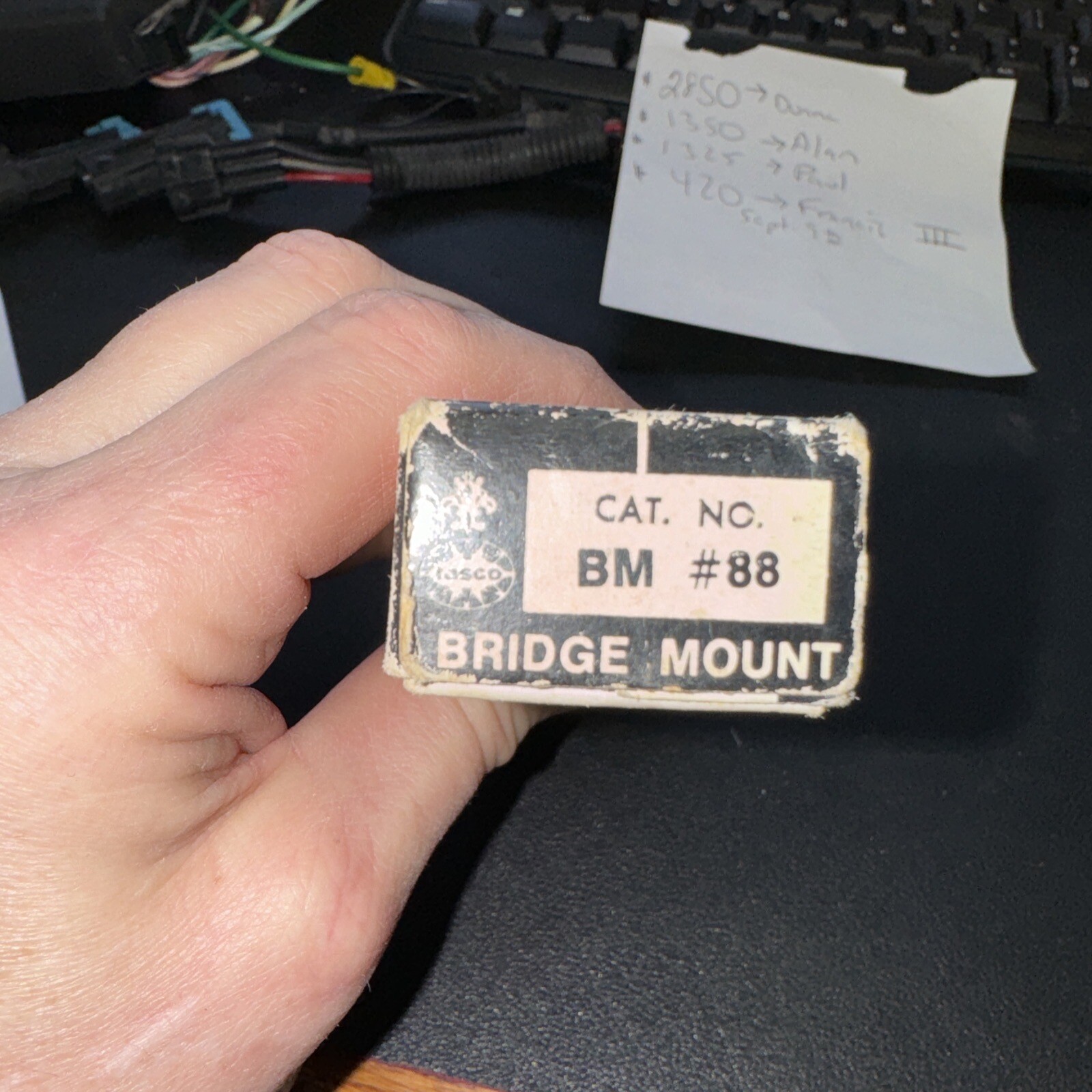 Tasco Bridge Mount Base NIB NOS # 88