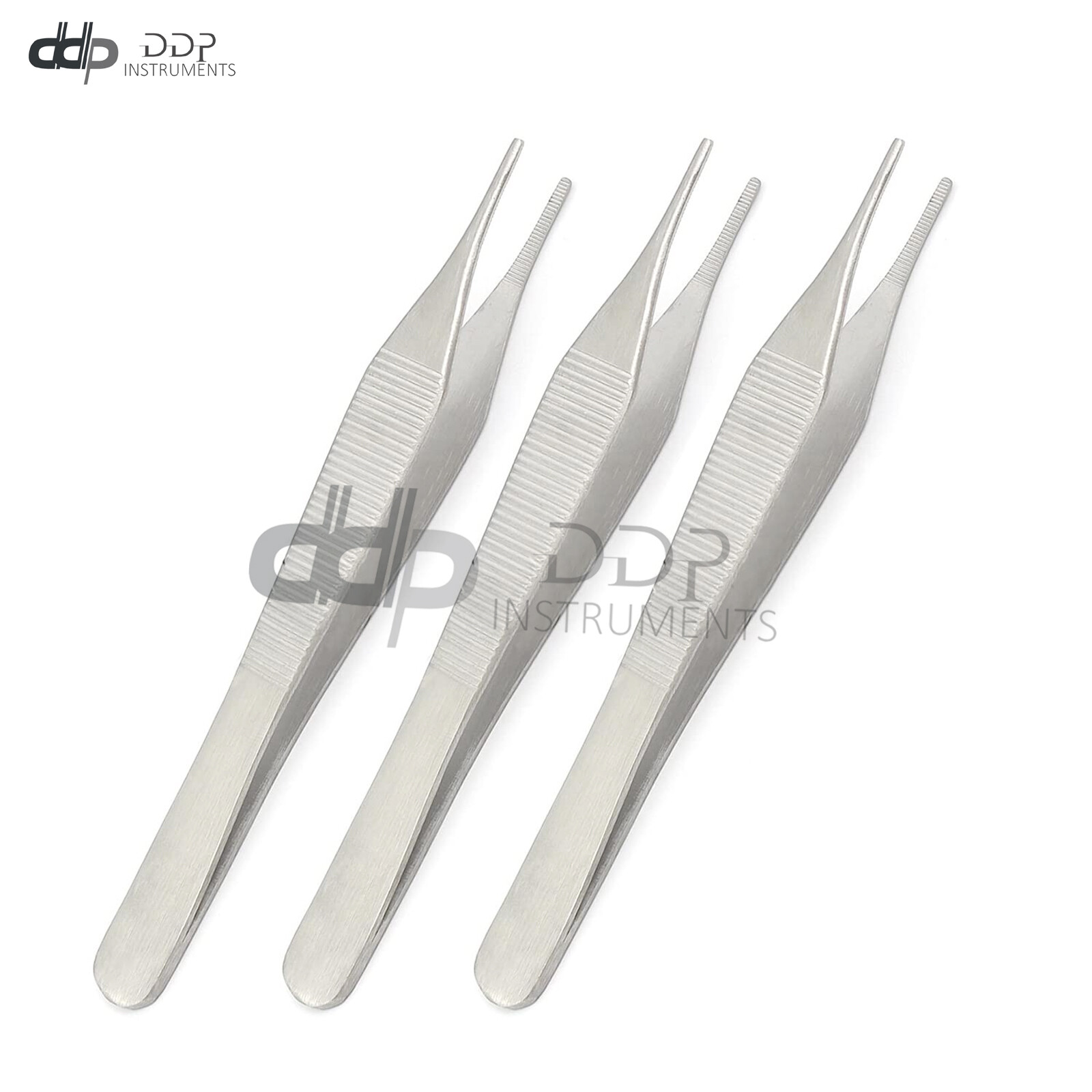 SET OF 3 O.R GRADE ASSORTED ADSON DRESSING FORCEPS 4.75" SURGICAL INSTRUMENTS