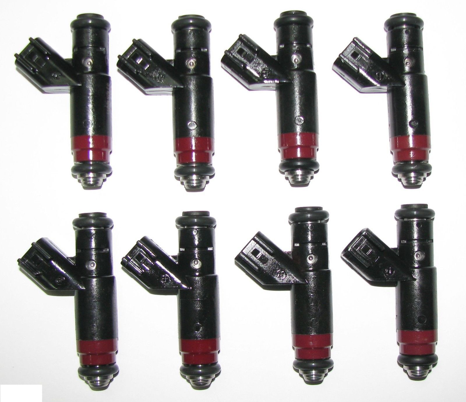 SET of 8 Factory Reman OEM Fuel Injectors, 2004-09, 5.7L Hemi, 53032713AA, AB