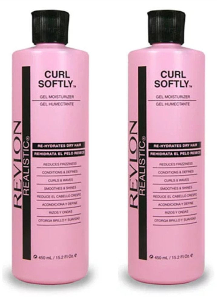 2 x Revlon Realistic Curl Softly Gel Moisturizer 15.2oz.