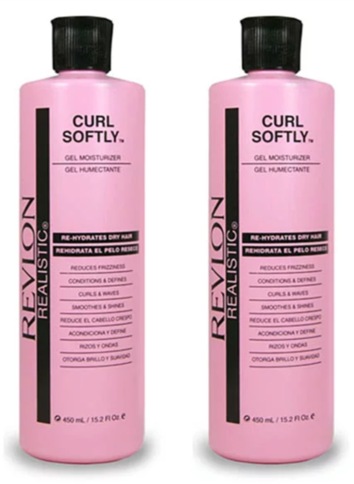 2 x Revlon Realistic Curl Softly Gel Moisturizer 15.2oz.