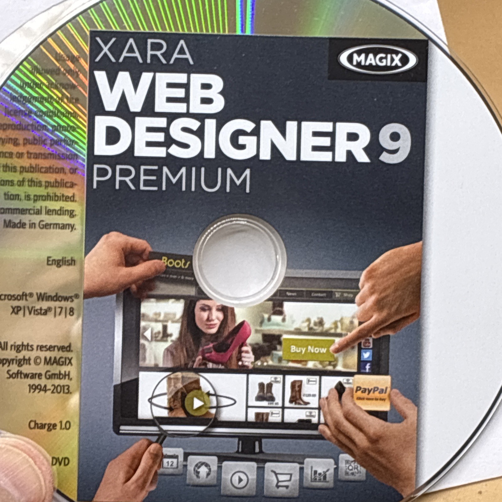 MAGIX XARA Web Designer MX Premium Version 8 & Web Designer Premium 9