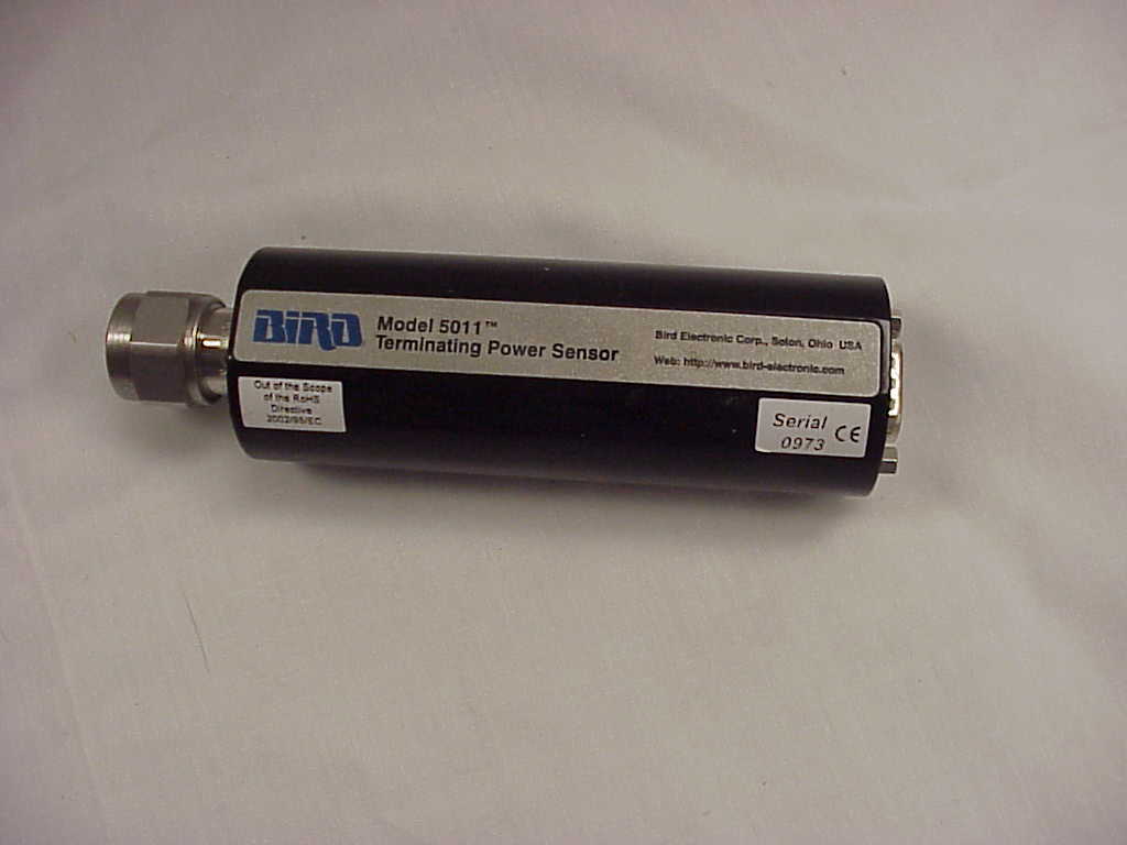 Bird 5000 Digital Power Meter Model 5011 Terminating Power Sensor