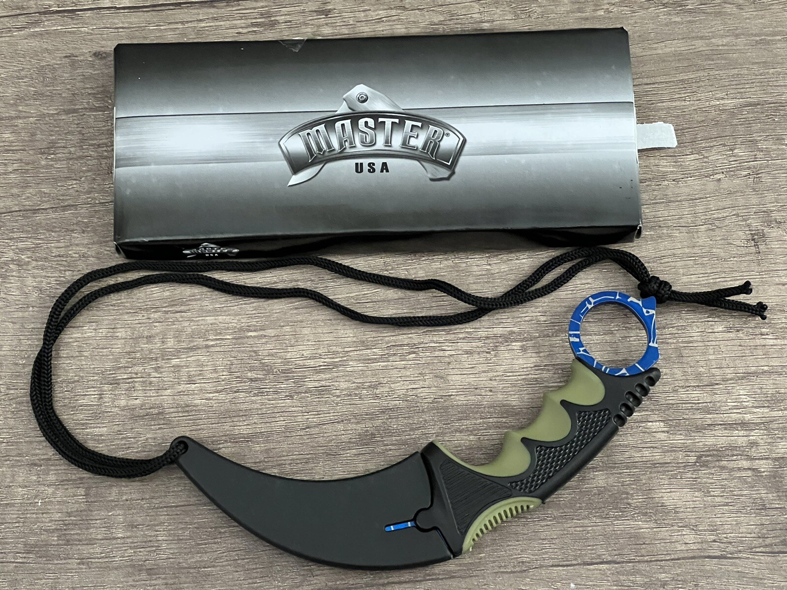 Master Cutlery USA MU-1142BGN Fixed Knife