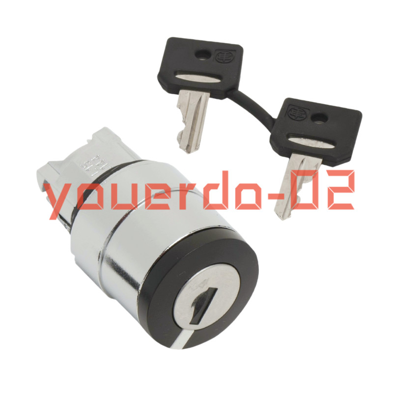 1 PC New With Box Schneider  ZB4BG212 Ø22 Key opening head - 2-position lock