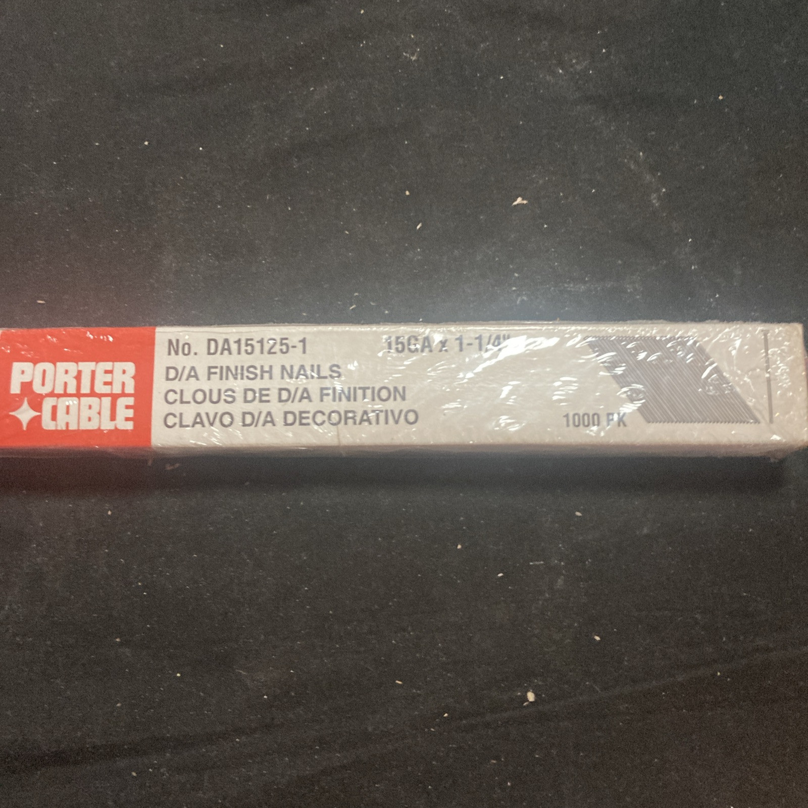 porter cable DA15125-1 15 gauge 1-1/4” finish nail 1000