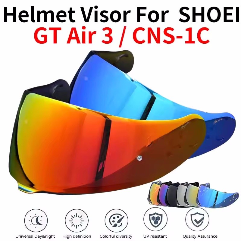 Visor Fits For SHOEI CNS-1C CNS 1C GT-Air3 GT Air 3 Motorcycle Helmet Faceshield