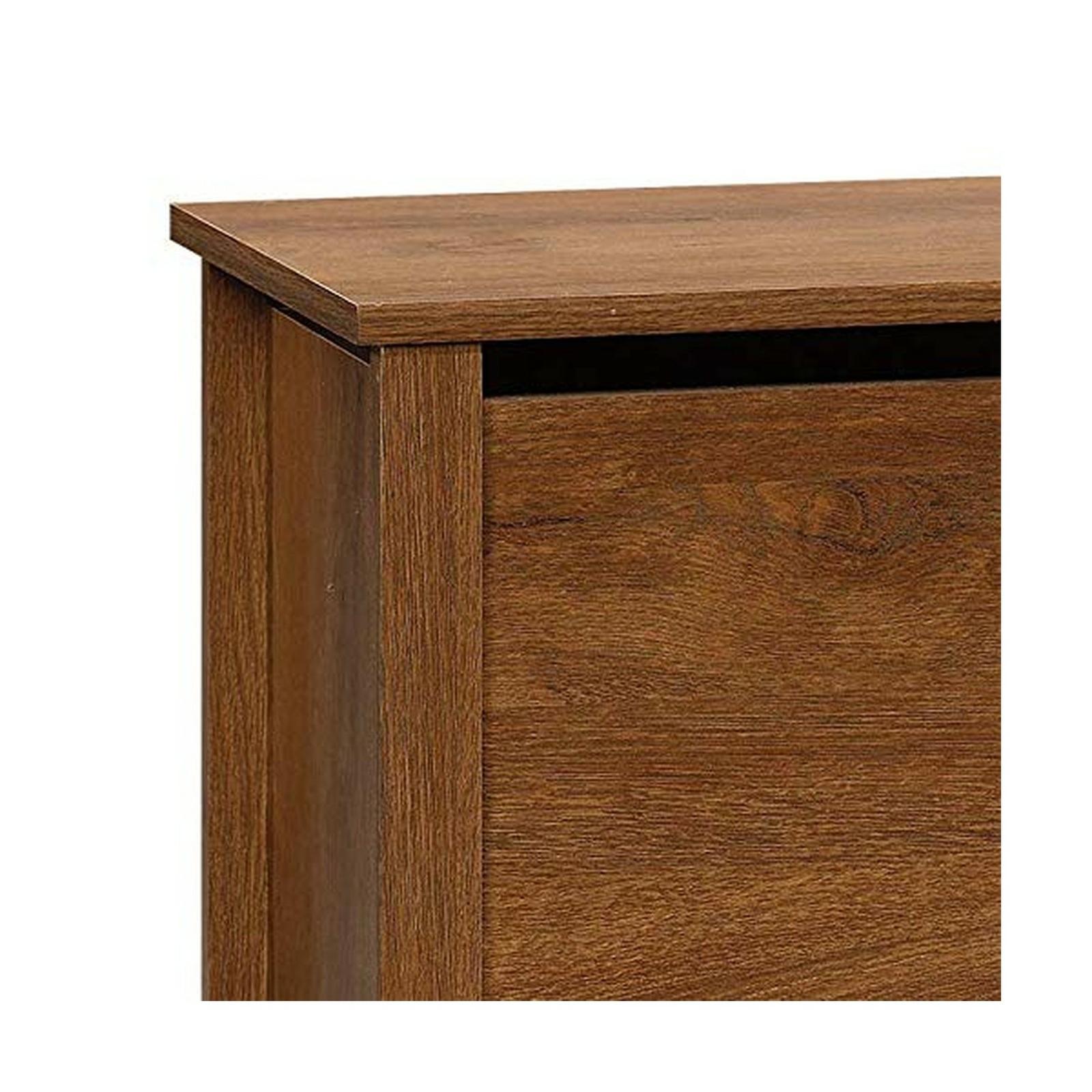 Sauder Shoal Creek Storage Chest, Oiled Oak finish