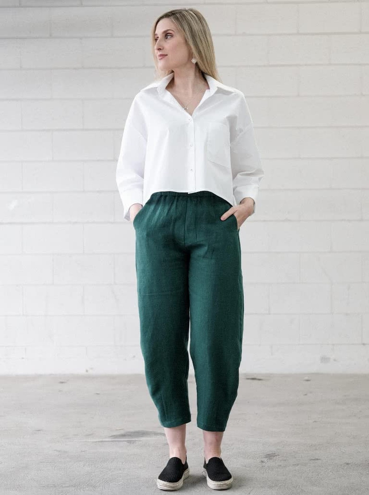 Style Arc Sewing Pattern - Barry Woven Pant (Sizes 10-22) Sizes 10-22
