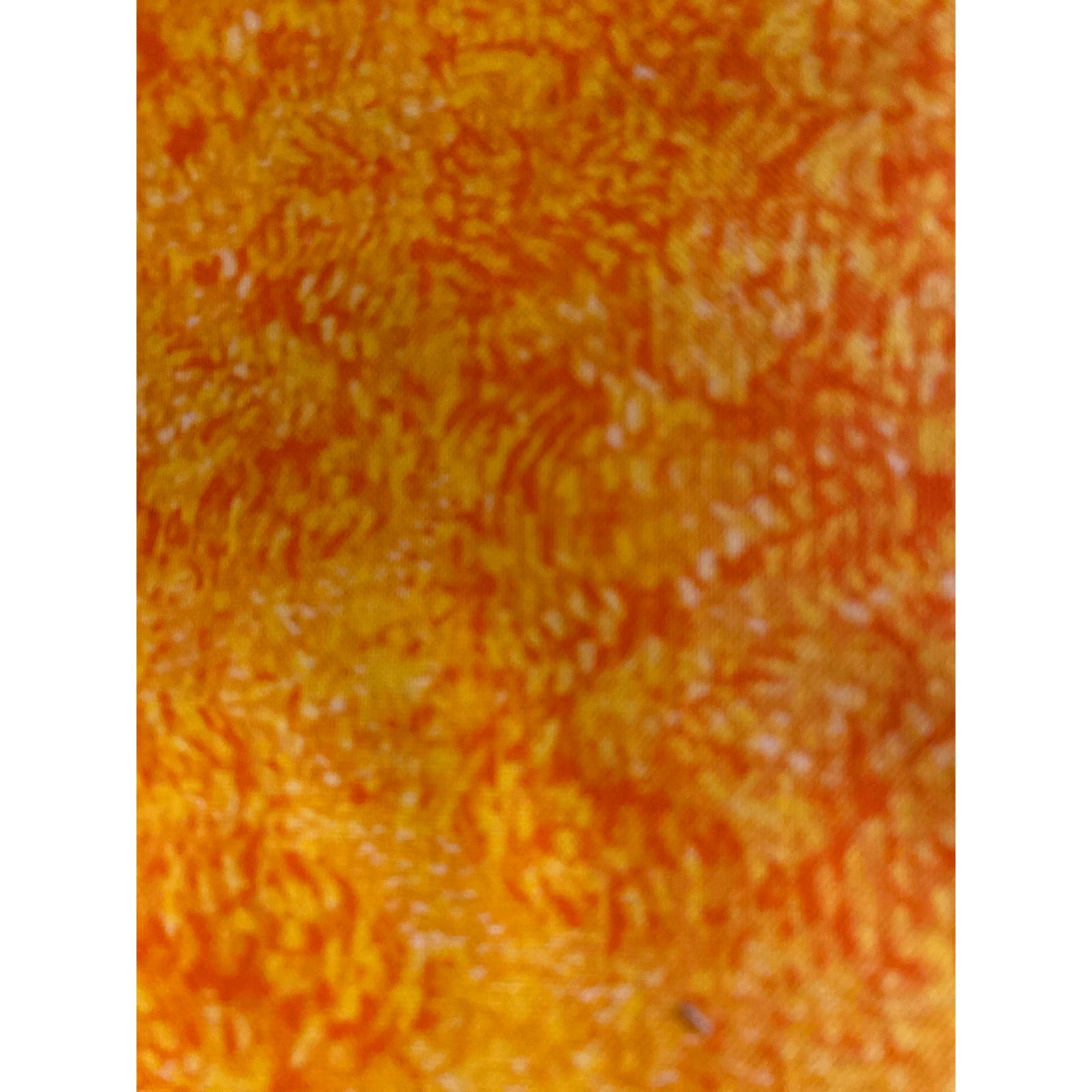 Quilt Fabric  5+ yards in orange and green