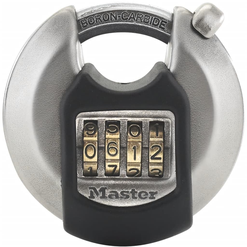 MASTER LOCK Heavy Duty Circular Combination Padlock, Security level 8/10, Combin
