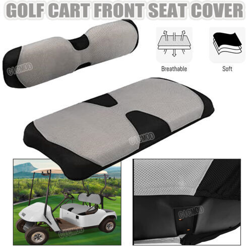 Universal Golf Cart Seat Cover for Club Car Yamaha EZGO TXT RXV Seat Protector