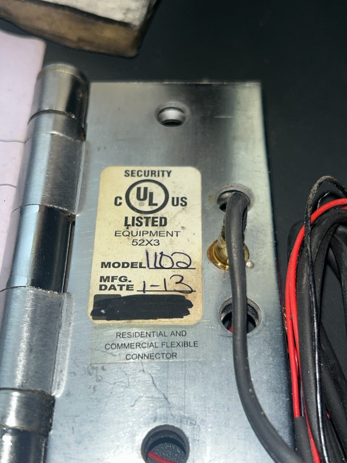 Architectural Control Systems ACSI 1102 Concealed Connection Hinge BB1279