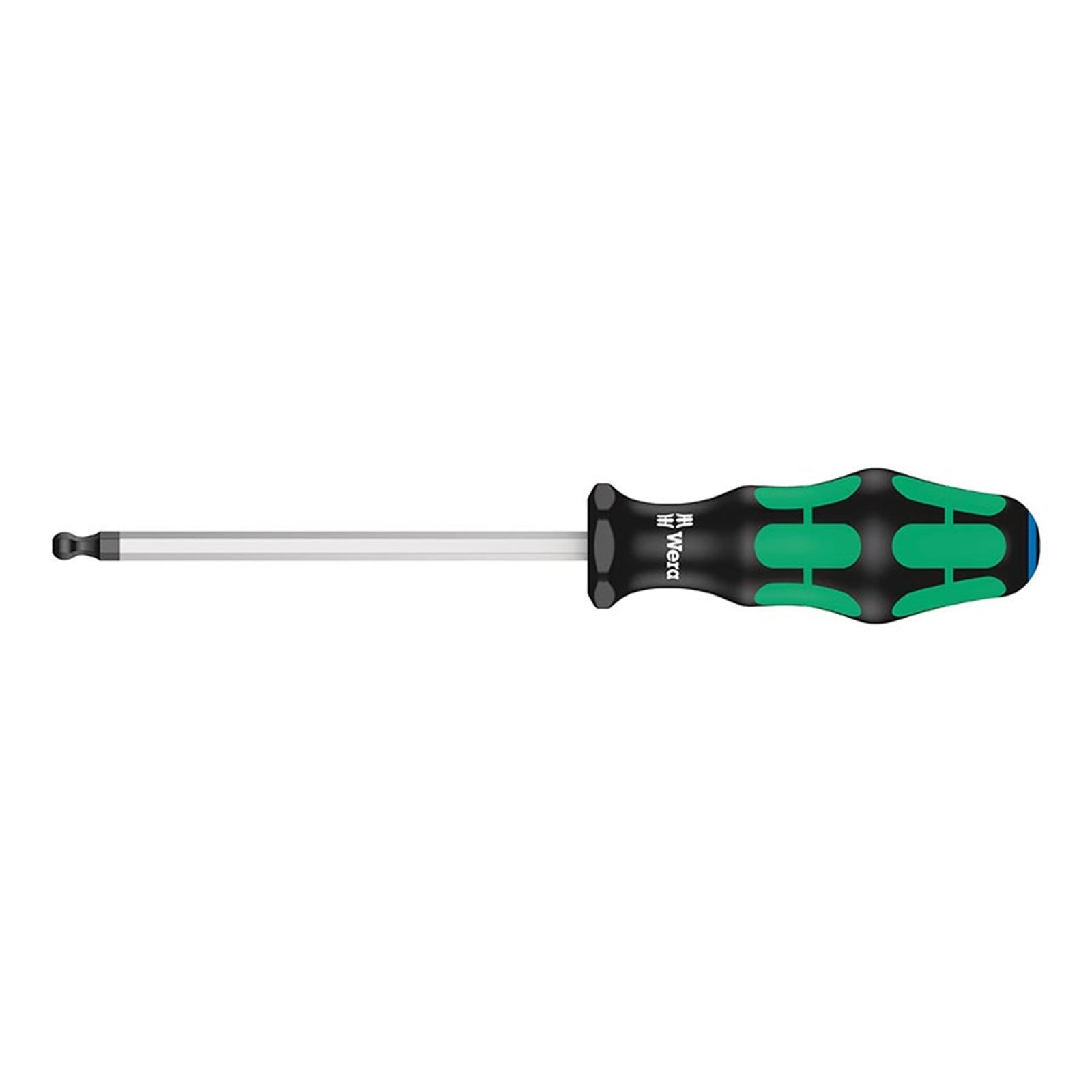 Wera 352 Hex Ball End Screwdriver Wrench - 6.0 x125mm Metric 05022820001