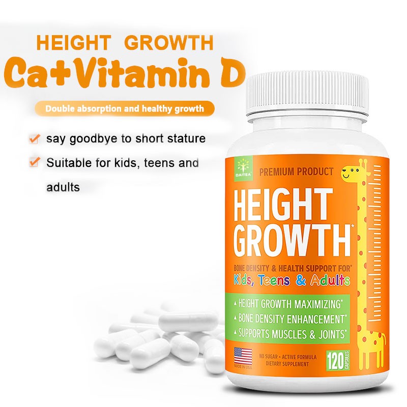 Advanced Growth Height Enhancement Growth Grow Height Taller 120 Capsules US