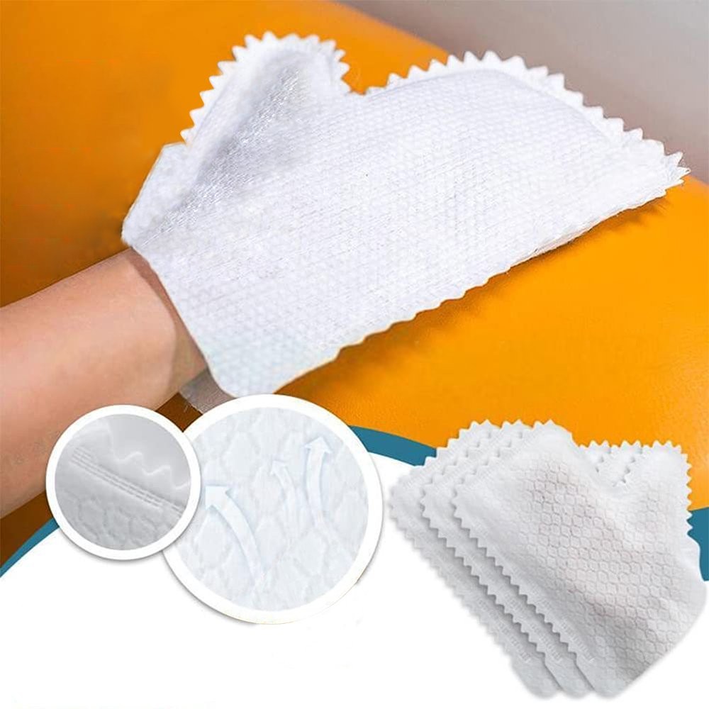 Fish Scale Cleaning Duster Gloves,disposable non-woven cleaning gloves CW