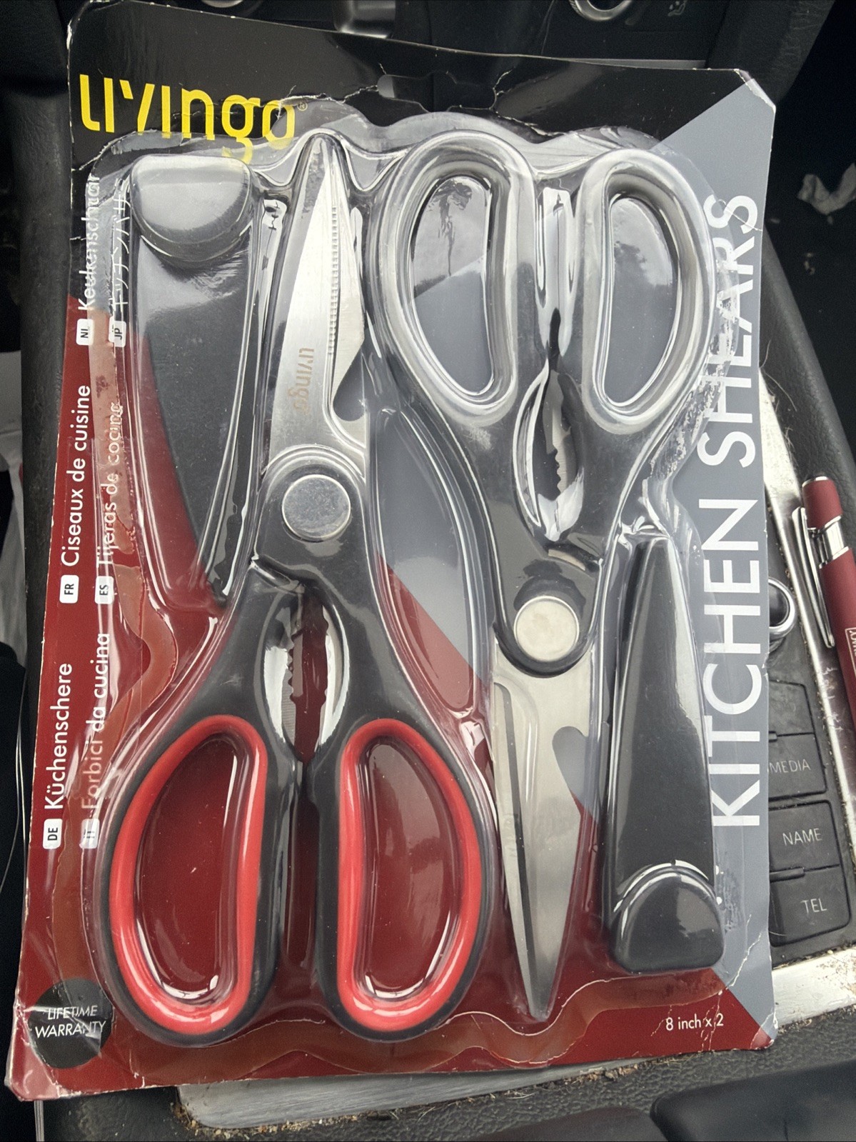 Living Kitchen Shears NIB