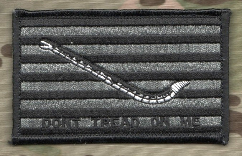 USAF TACP JTAC COMBAT CONTROL CCT DEATH on CALL vêlkrö PATCH:⭐DON'T TREAD ON ME⭐