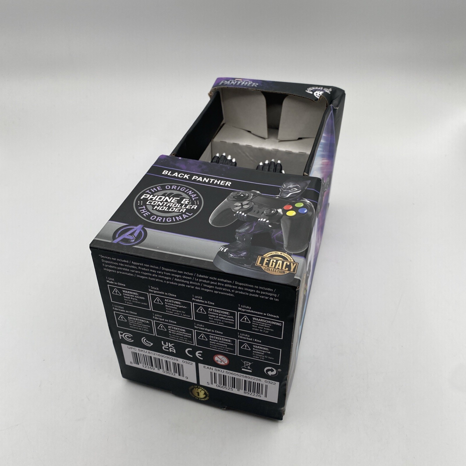 Marvel Comics Black Panther Gaming Controller Accessories Holder & Phone Holder