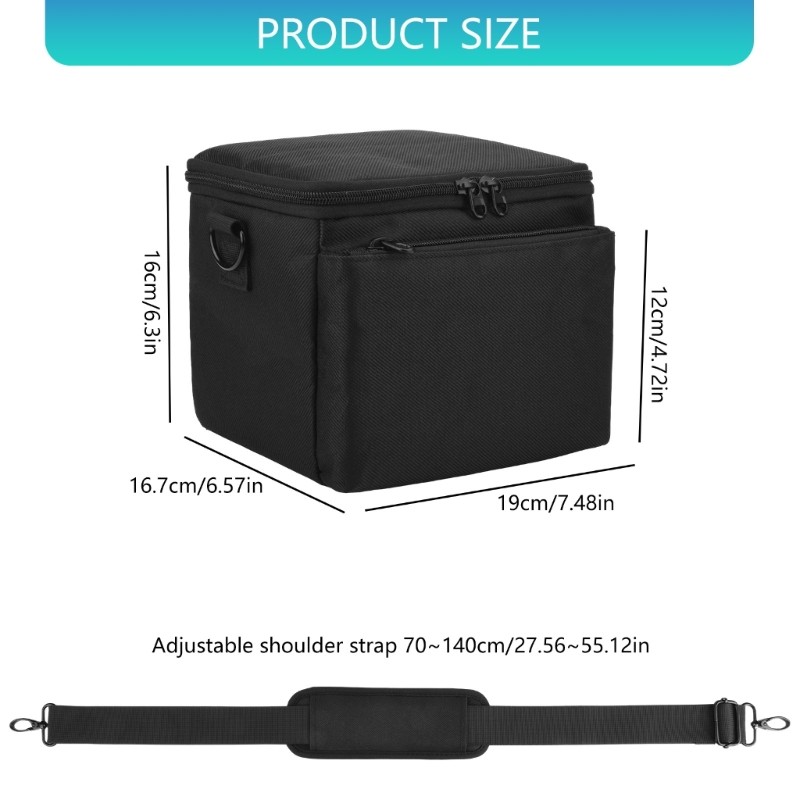 Double Fleece Compartments Camera Protective Bag DSLR Universal Compatibility