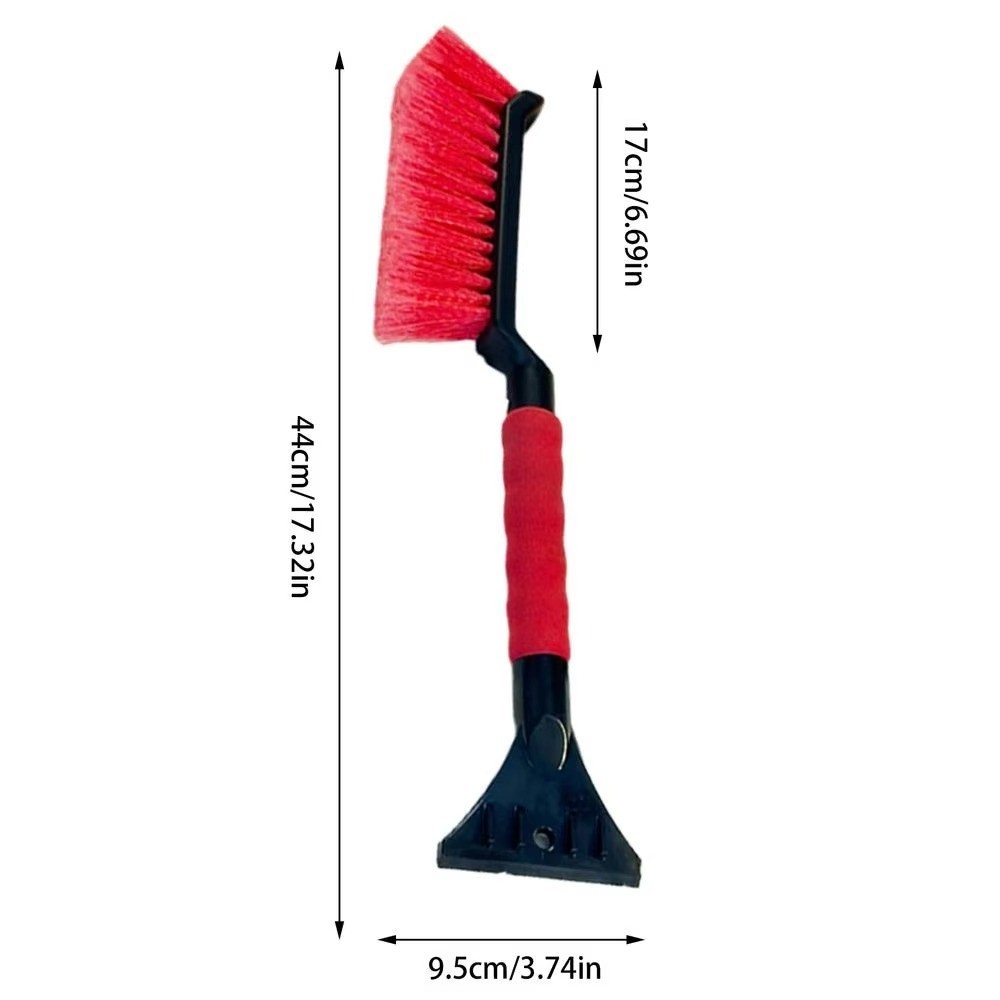 2in1 Snow Brush & Ice Scraper for Car Suv Winter Window Cleaner with Foam Grip