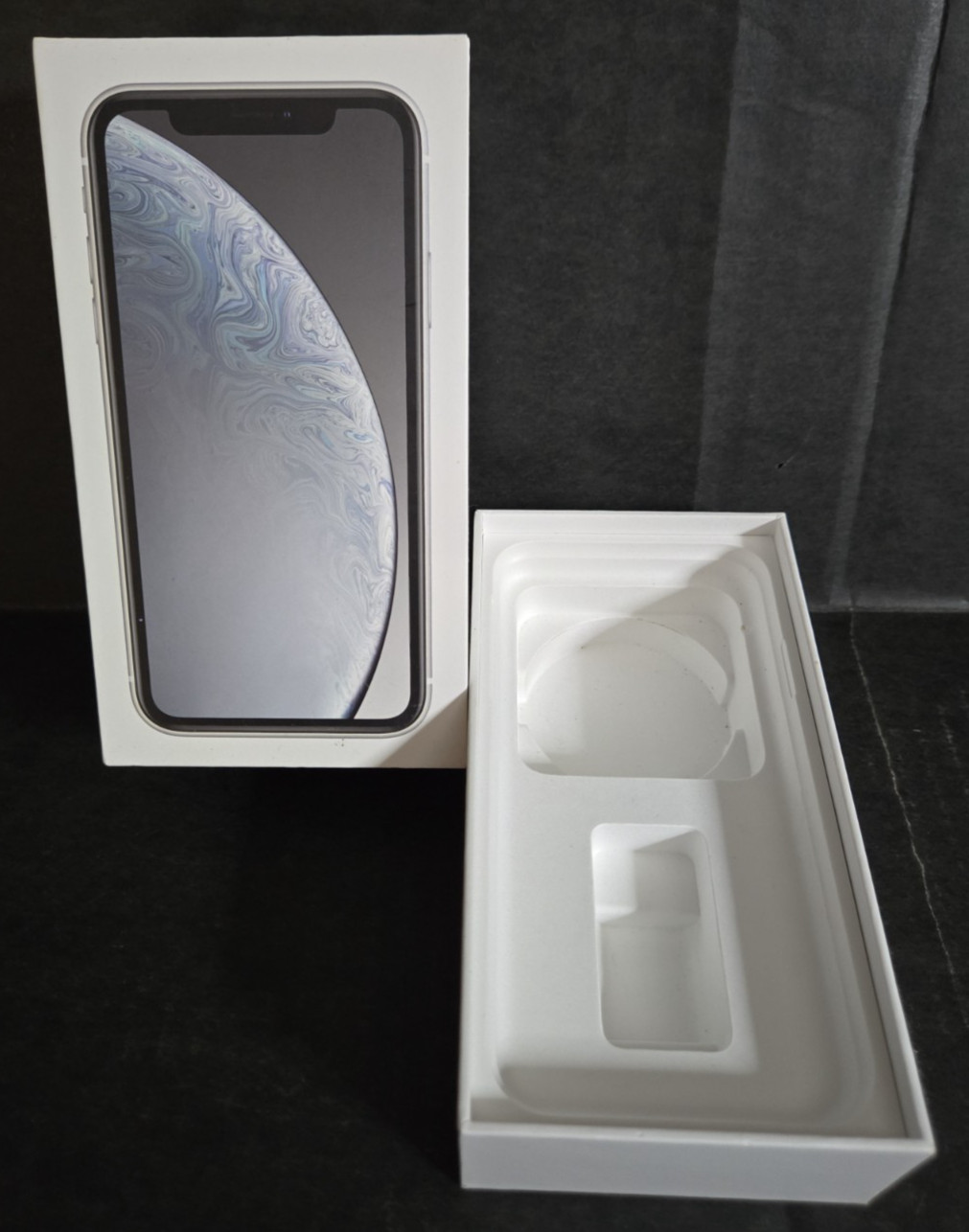 BOX ONLY Apple iPhone Xs 64GB Holder Box, Blue Planet