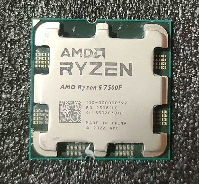 AMD RYZEN 5 7500F Desktop Processor Socket AM5 CPU R5 6-Core