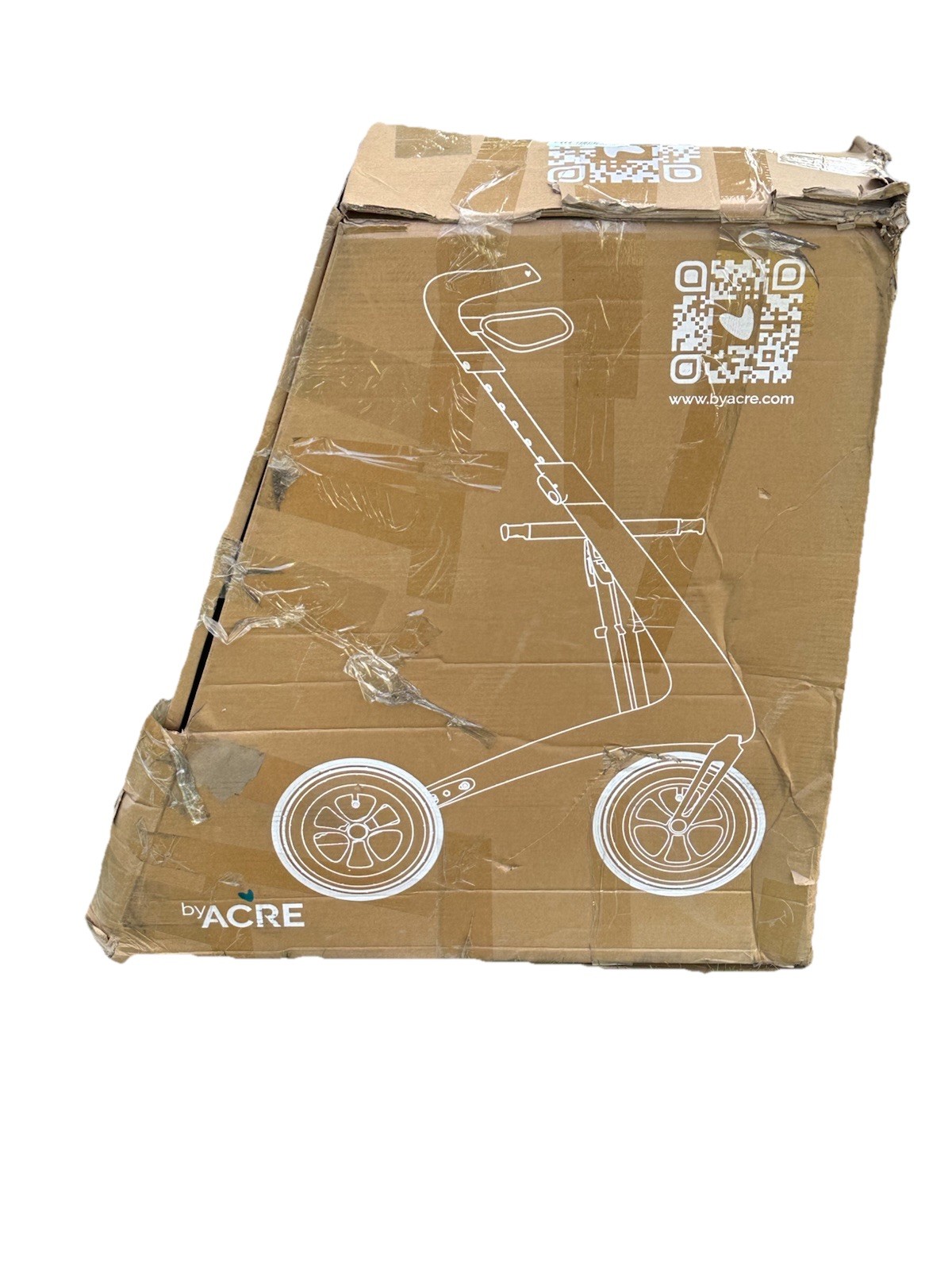 byACRE Carbon Overland Rollator All-Terrain Big Pneumatic Wheels Lightweight...