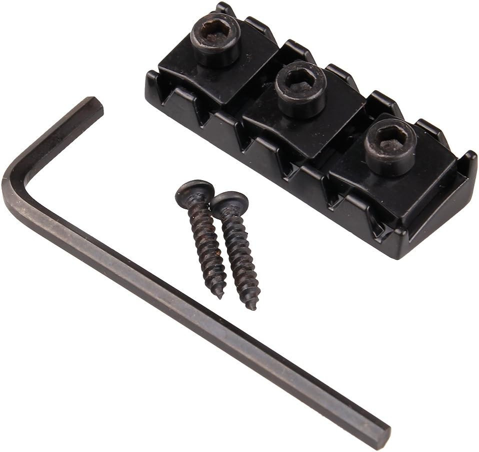 Black Guitar Lock Nut 42Mm for FLOYD ROSE Tremolo Double Locking System