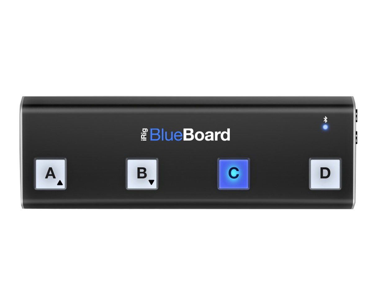 IK Multimedia iRig Blueboard Wireless Footswitch for iPhone/iPad/Mac