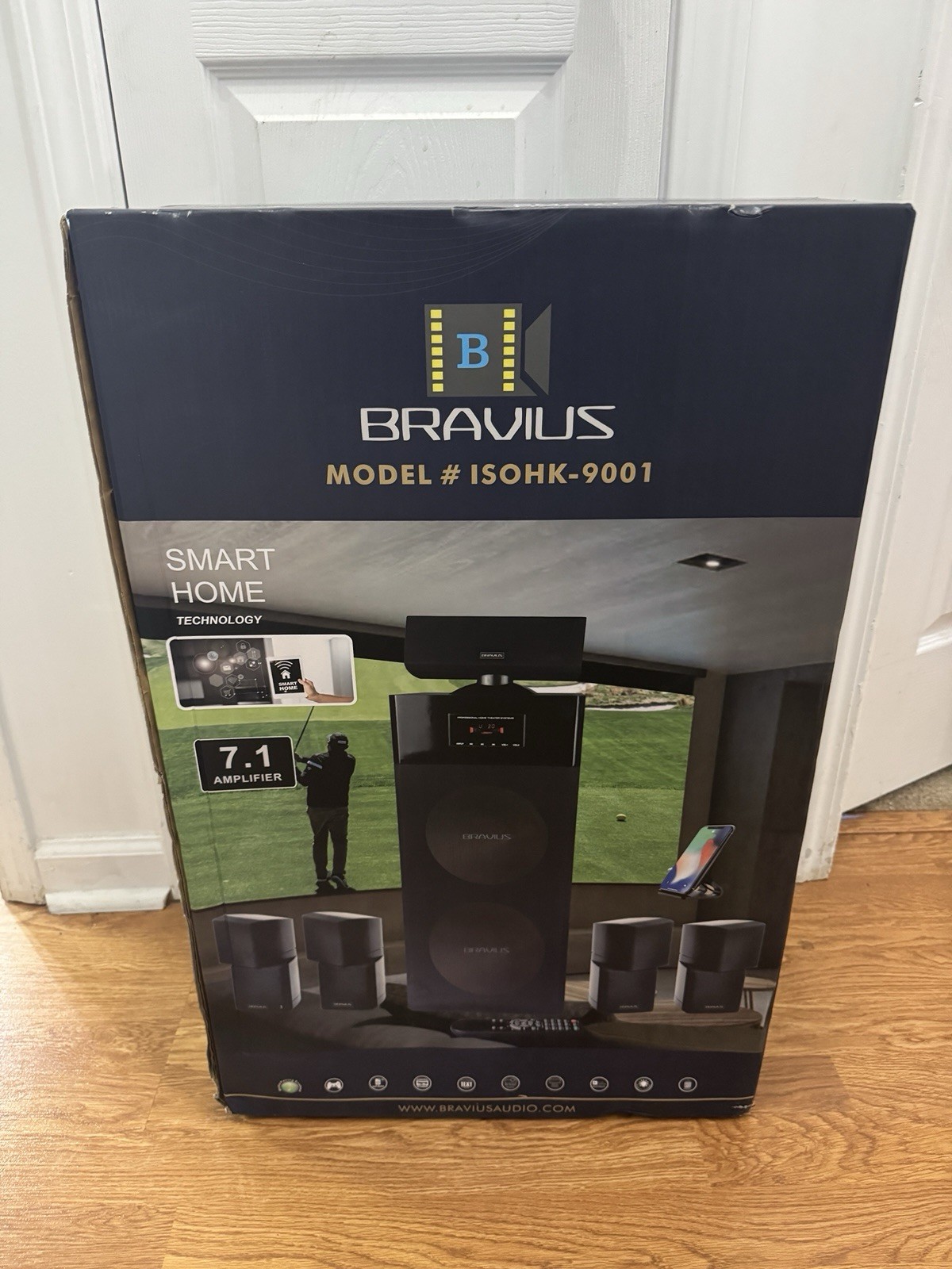 Bravius #ISOHK-9001 limited edition home theater system BRAND NEW IN BOX