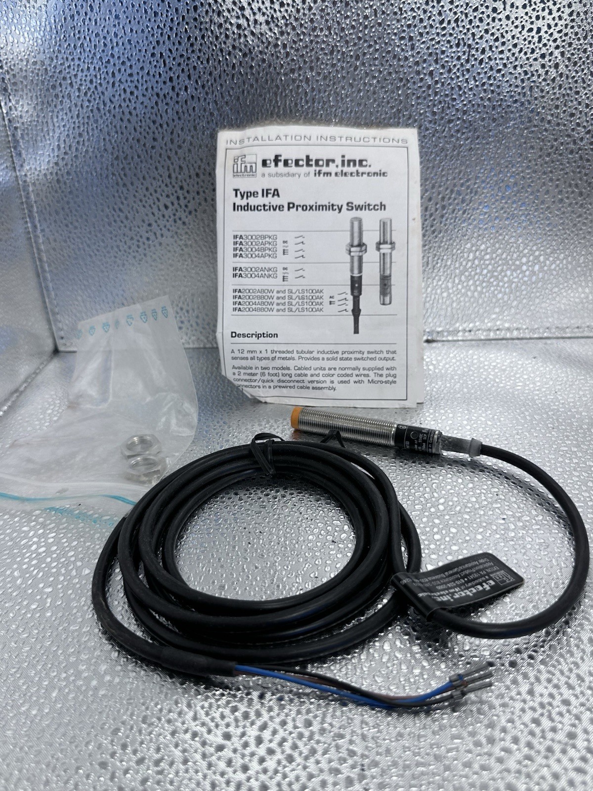 IFM IFA3004-ANKG Proximity Switch Sensor