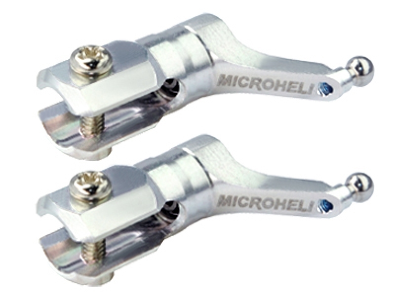 Microheli Precision CNC Aluminum Main Blade Grips - WALKERA V120D02S