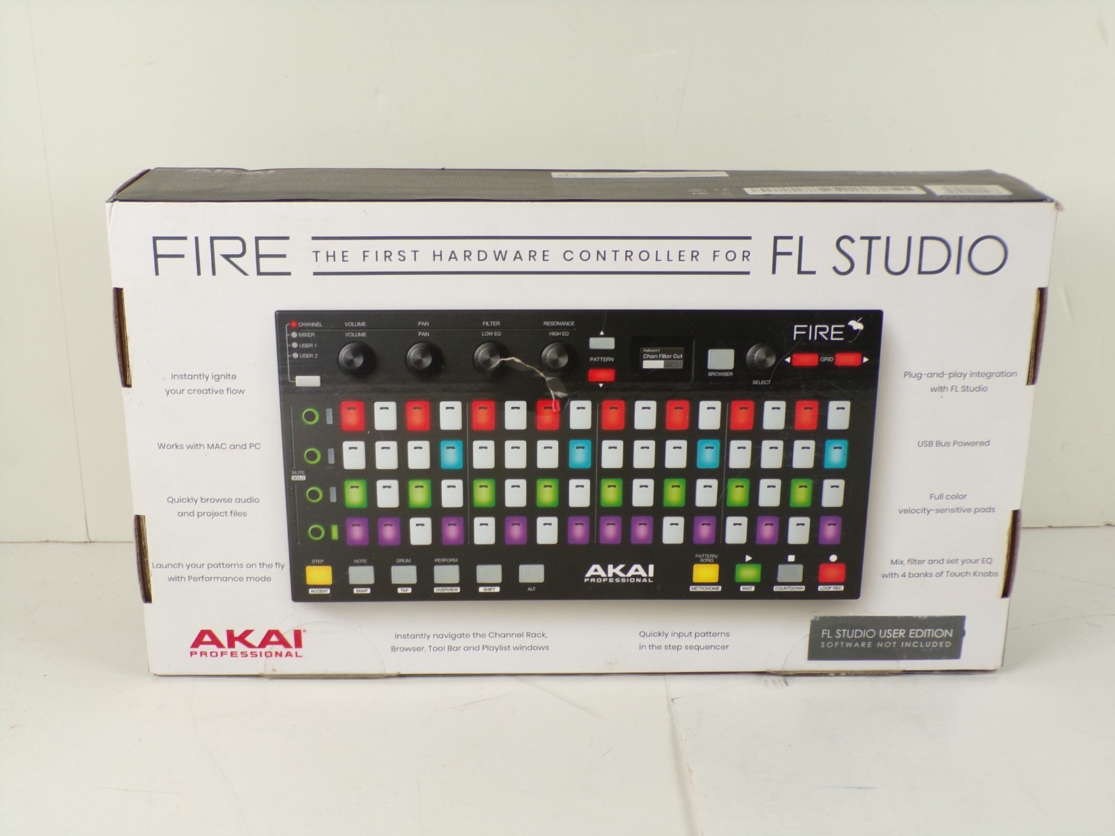 AKAI Professional Fire FL Studio Professional Fire Performance MIDI Controller