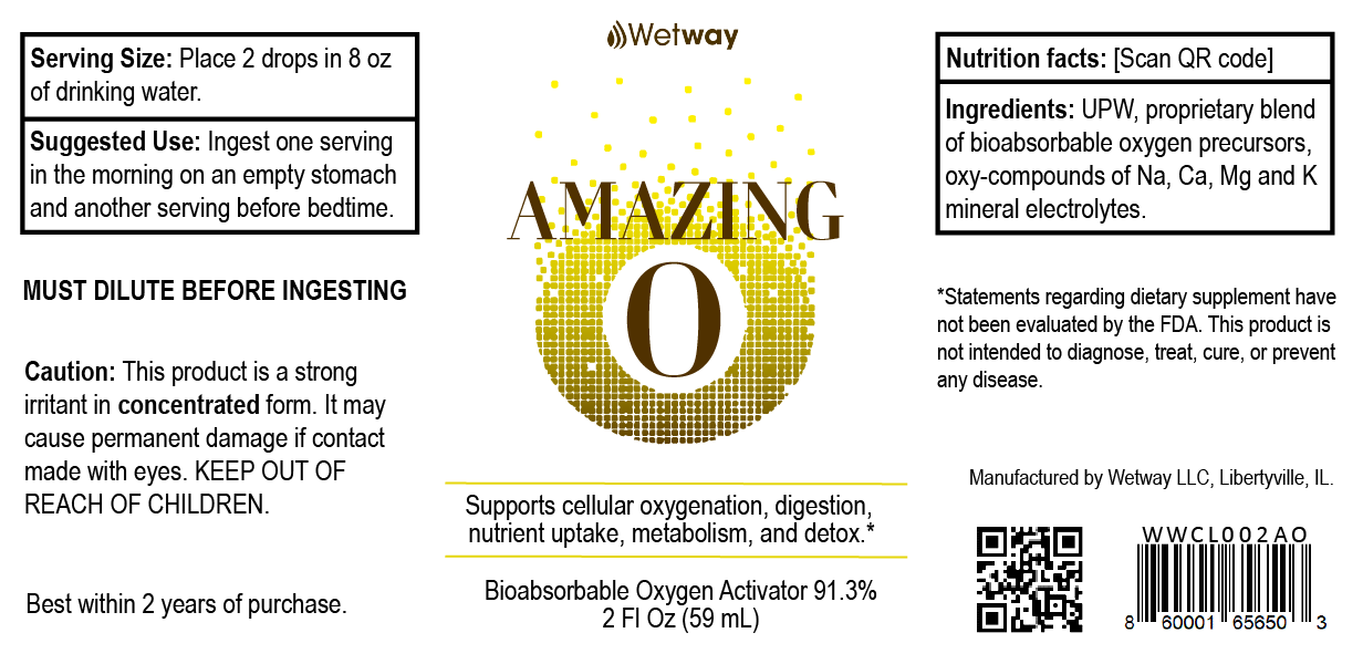Amazing-O Stabilized Liquid Ozone Improves Energy, Oxygen, Nutrient Absorption
