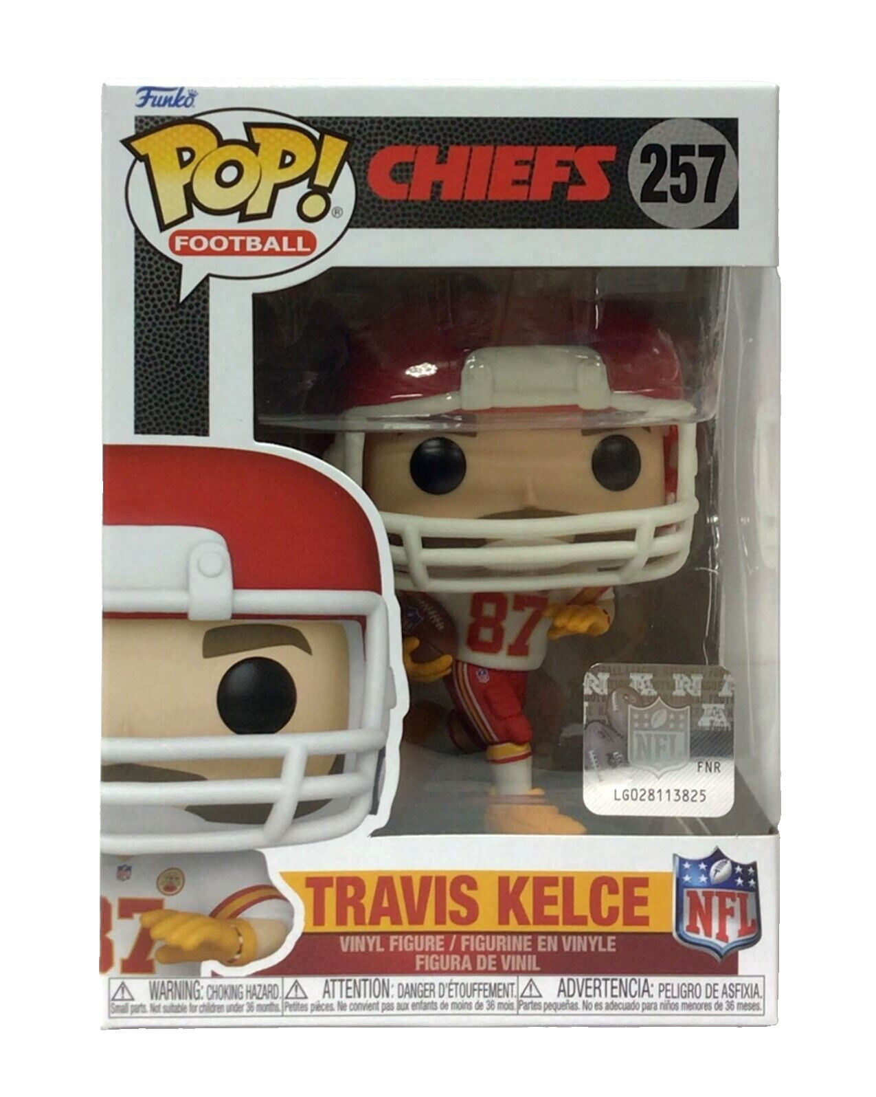 Funko Pop! NFL Football Chiefs Travis Kelce #257 Swiftie Friendship Bracelet
