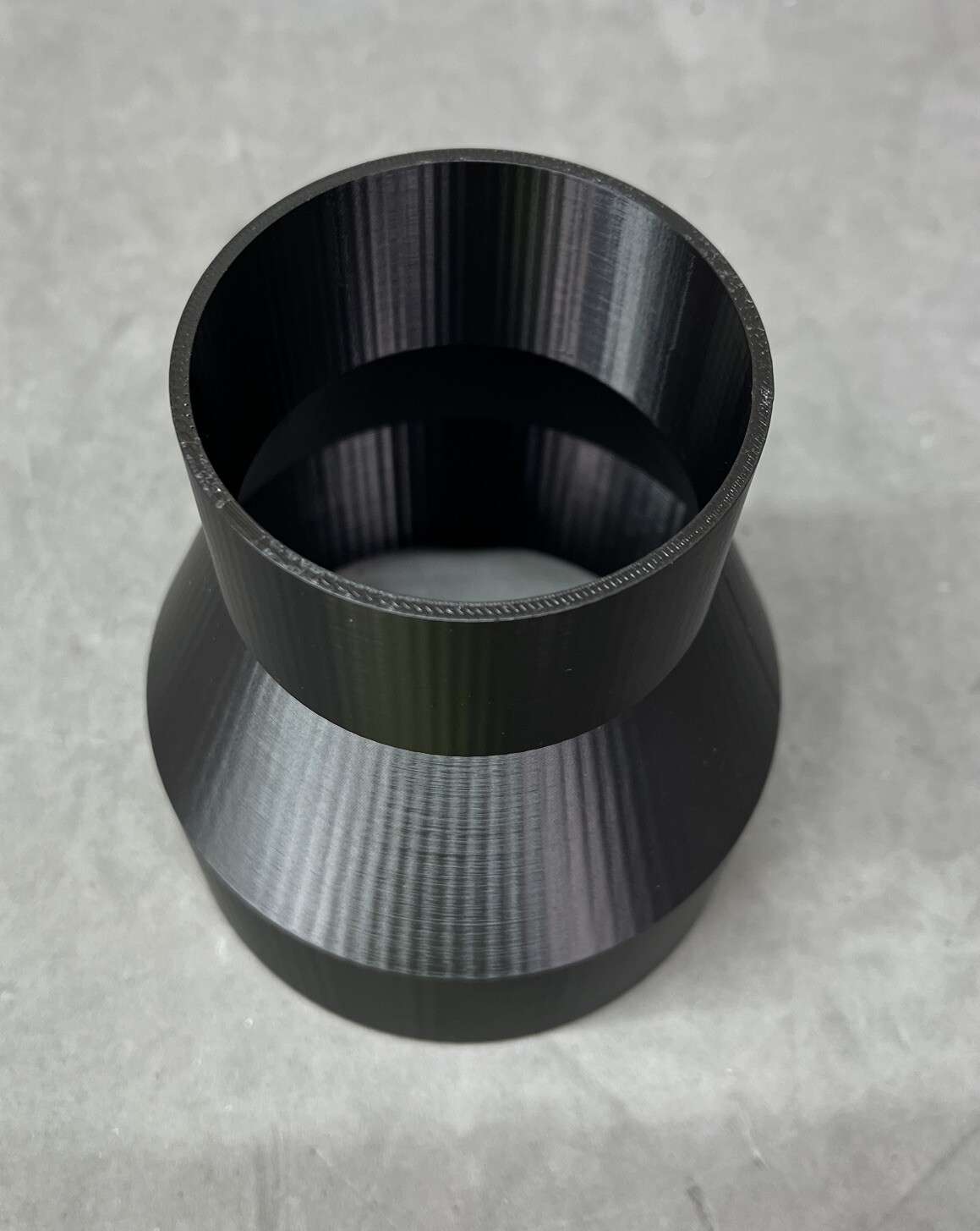 4" to 2.5" Dust Collector Reducer Fitting.