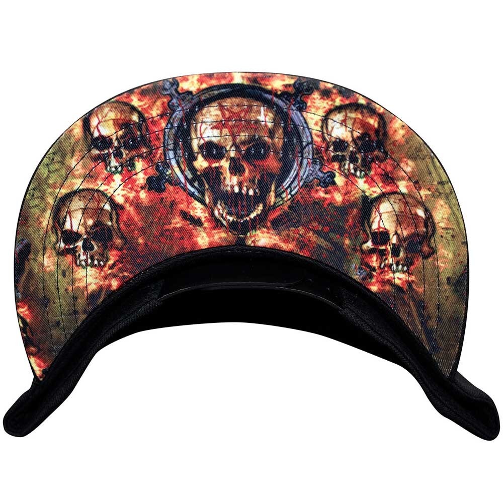 Slayer 'Scratchy Logo' Black Snapback Cap - NEW OFFICIAL